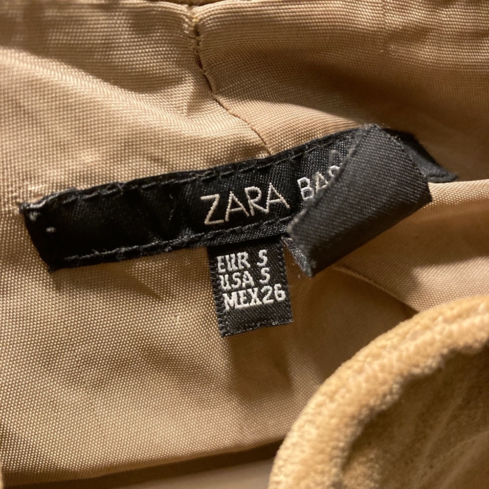 Zara Basic | Zara Basic Ladies Brown Bomber Coat. - image 2